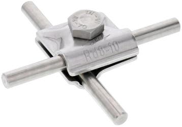 Dehn MV Klem StSt V4A Voor Rd 8-10mm Met Zeskantbout -, Verzenden, Nieuw