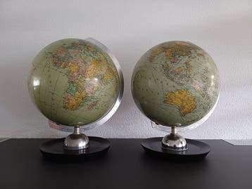 Terrestrial table globe - JRO Munchen - 2 x JRO Verlag