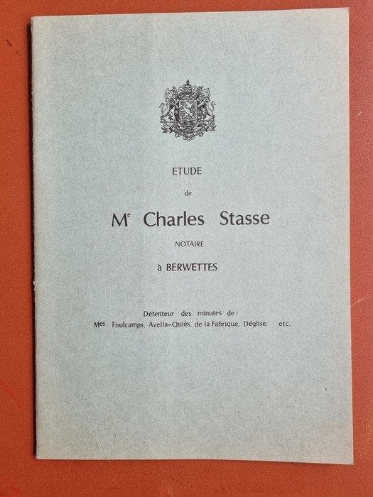 Tintin - Fac-similé acte de vente Château de Moulinsart - 1, Boeken, Stripverhalen