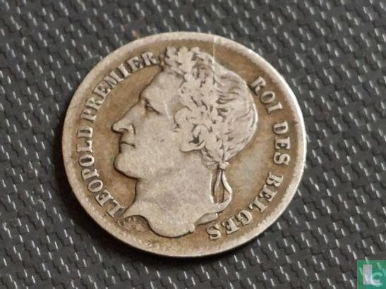 België ¼ franc 1834 (zonder BRAEMT F.), Postzegels en Munten, Munten | België, Losse munt, Goud, Zilver, Verzenden