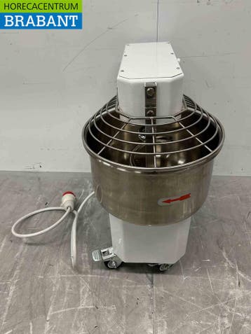 Pétrin à spirale Saro en acier inoxydable 25 litres 400V, Verzenden