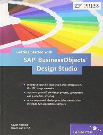 Getting Started with SAP BusinessObjects Design Studio, Verzenden, X. Hacking
