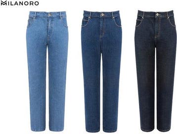 2dekans | Milanoro - Stijlvolle jeansbroek voor heren -, Ophalen of Verzenden