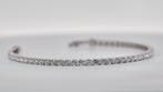 Zonder minimumprijs - Armband - 14 karaat Witgoud - 4.55ct., Nieuw
