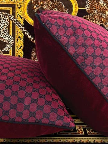 Gucci - Nouveau lot de deux - Coussin