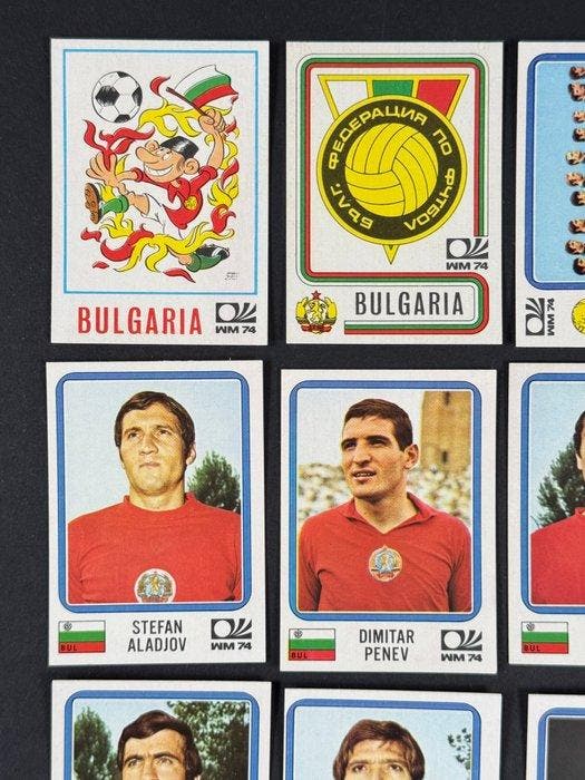 1974 Panini München 74 World Cup #249/265 Bulgaria -, Verzamelen, Stickers