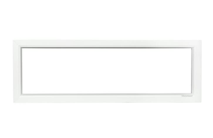 PVC raam vast b150xh50 cm wit, Doe-het-zelf en Bouw, Glas en Ramen, Dubbelglas, Nieuw, Gevelraam of Ruit, Minder dan 80 cm, 120 tot 160 cm