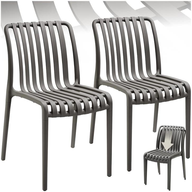 Tuinstoelen Alcudia, weerbestendig, stapelbaar, Tuin en Terras, Overige Tuin en Terras, Verzenden
