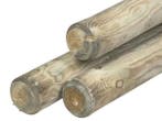 Veiling - 50x 50x Grenen paal rond gefreesd geïmpregneerd 2, Nieuw