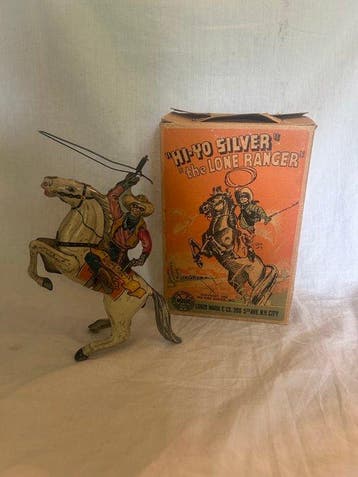 Marx - Blikken speelgoed - Hi-yo Silver the long Ranger -