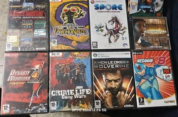 Lotto di 12 videogiochi PC originali sigillati –, Nieuw