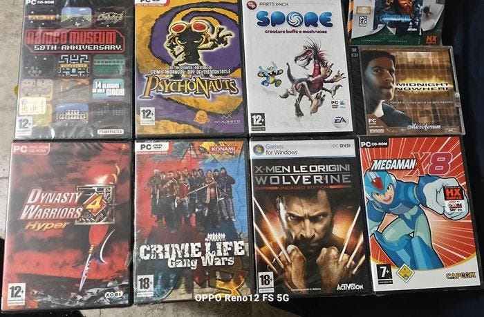 Lotto di 12 videogiochi PC originali sigillati –, Games en Spelcomputers, Spelcomputers | Overige Accessoires