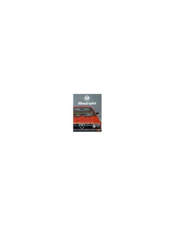 1978 Alfa Romeo Alfasud Sprint Brochure Nederlands, Ophalen of Verzenden, Nieuw