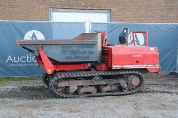 Veiling: Dumper Kubota KC250HR Diesel 33.8kW 2008, Ophalen