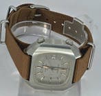 Favre Leuba Geneve - Stahlarmbanduhr - memoraider mit Wecker