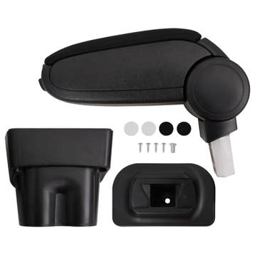 vidaXL Autoarmsteun 17x32x(35,5-52) cm ABS zwart, Autos : Pièces & Accessoires, Verzenden
