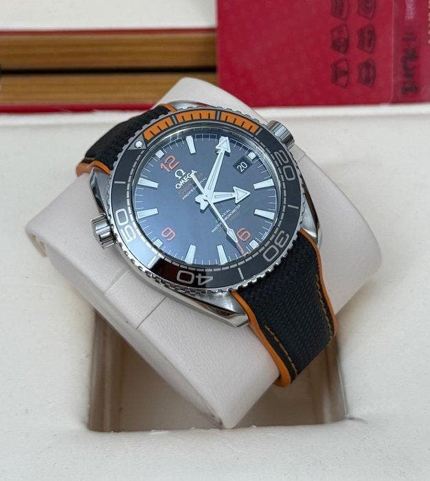 Omega - Seamaster Planet Ocean 600M - 215.32.44.21.01.001 -, Handtassen en Accessoires, Horloges | Heren
