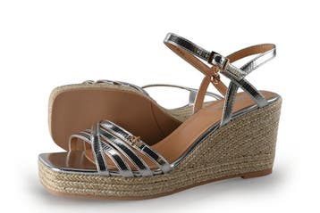 Mexx Sleehakken in maat 41 Zilver, Kleding | Dames, Mexx, Overige kleuren, Verzenden, Zo goed als nieuw