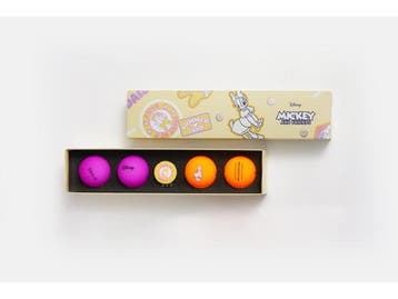 Veiling - Golfballen Volvik Daisy Duck - 4 golfballen met ma, Nieuw