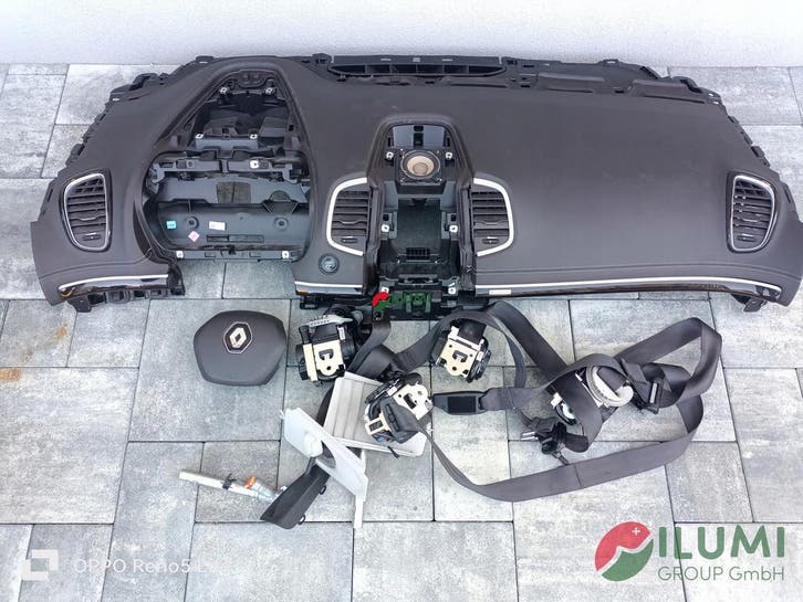 Renault Espace V 5 dashboard airbag en gordels, Autos : Pièces & Accessoires, Habitacle & Garnissage, Envoi