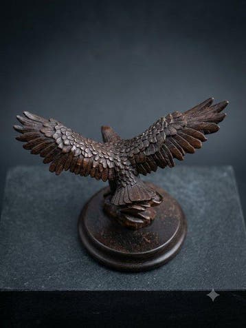 Milo (1910-1978) - sculptuur, Milo - 17 cm - Brons, Marmer -, Antiek en Kunst