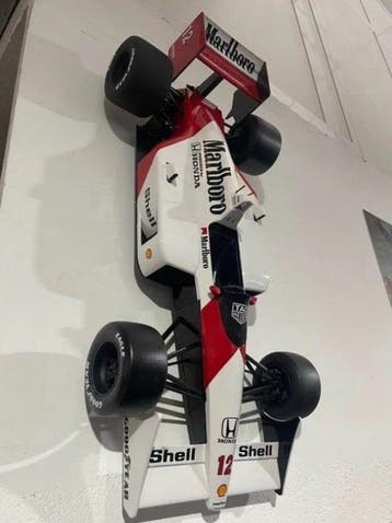 Niet op schaal - Modelauto - McLaren MP4/4 - Ayrton Senna, Hobby & Loisirs créatifs, Voitures miniatures | 1:5 à 1:12