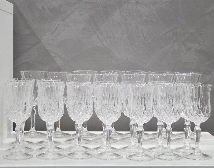 Drinkset (28) - Kristal, Antiek en Kunst, Antiek | Meubels | Tafels
