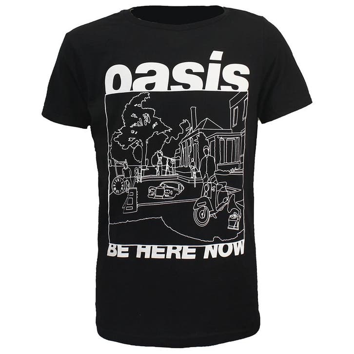 Oasis Be Here Now T-Shirt - Officiële Merchandise, Kleding | Heren, T-shirts