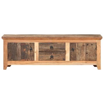 vidaXL Tv-meubel 120x30x40 cm massief acaciahout en, Verzenden