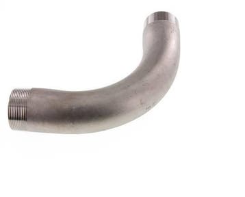 Tube coudé 90deg R2 Acier inoxydable 16bar (224.8psi), Verzenden, Nieuw