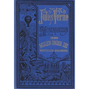 Twintigduizend mijlen onder zee (westelijk halfrond), Verzenden, Zo goed als nieuw, Jules Verne