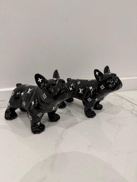 ArtPej - 2 dogs LV, Antiquités & Art, Art | Peinture | Moderne