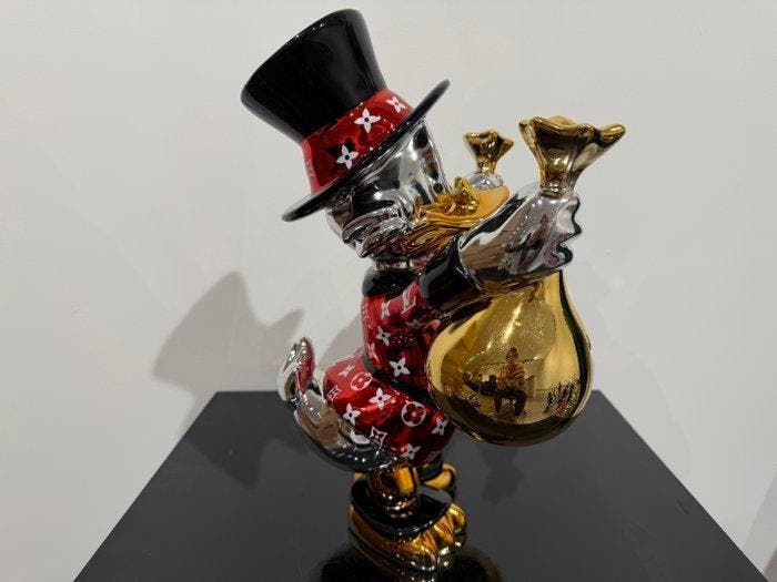 Van Apple - Scrooge McDuck, Antiek en Kunst, Kunst | Designobjecten