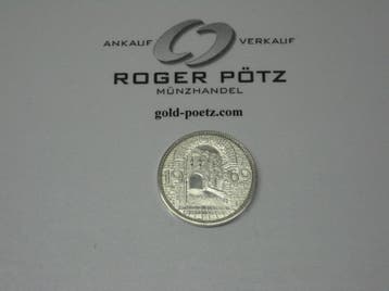 Ohne Brd Medaille 1969 zilver Baeckerjungenstadt Andernac..., Verzenden