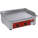 Bak-/Grillplaat | RVS Oppervlak | Plaatdikte 4+2mm | 3.5kW, Verzenden, Nieuw in verpakking