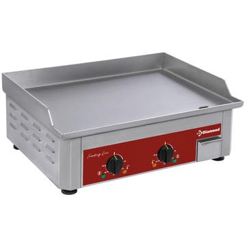 Bak-/Grillplaat | RVS Oppervlak | Plaatdikte 4+2mm | 3.5kW, Verzenden