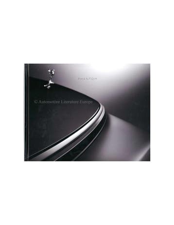 2018 ROLLS ROYCE PHANTOM HARDCOVER BROCHURE ENGELS, Nieuw