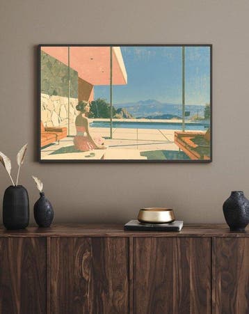 Marco Veil - The Valley Below — Fine Art Print 1/5 Signé —