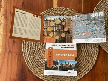 Nederland. Year Set (BU) 2017/2021 (5 sets) (Zonder