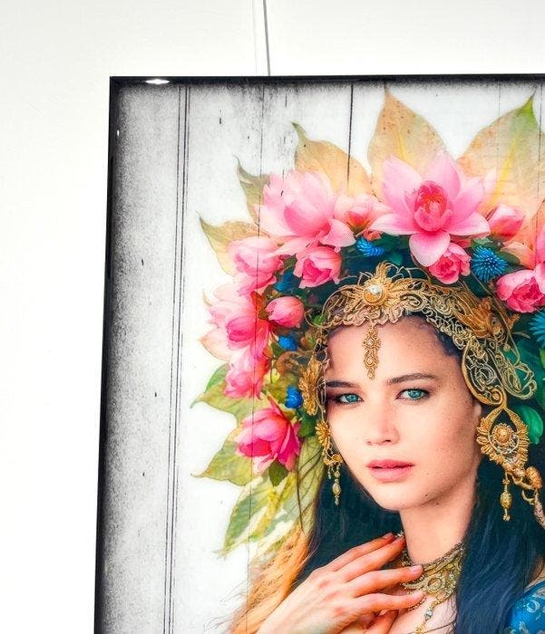 Van Apple Art - Midsummer Angel, Antiquités & Art, Art | Objets design