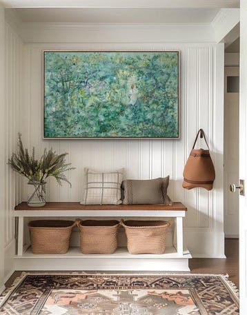 VILLAFUERTE - As If She Had Always Been Here, Antiek en Kunst, Kunst | Schilderijen | Modern