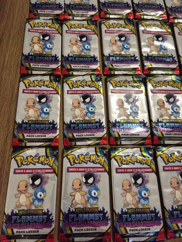 25 Booster pack - Flamme fantasmagoriques packs loisirs Fr, Nieuw