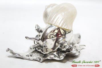 Berti Cleo in Lastra Argento - sculptuur, LUMACA ARGENTO, Antiek en Kunst