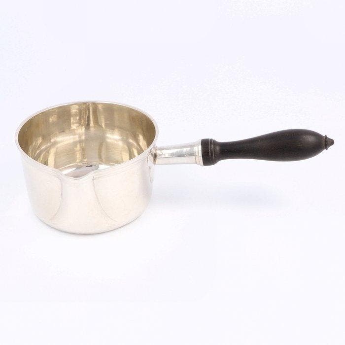 Léon Lapar (Paris ca. 1900) - Sauspan - Poêle - Argent 950, Antiquités & Art, Antiquités | Argent & Or