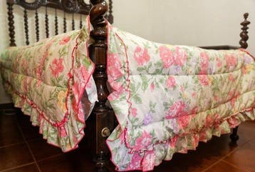 Courtepointe - 240 cm - 220 cm - Magnifique couvre-lit