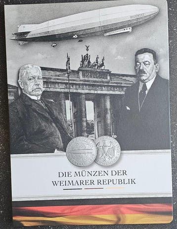 Duitsland, Weimar Republiek Alle 5 Und 3 Reichsmark Weimarer