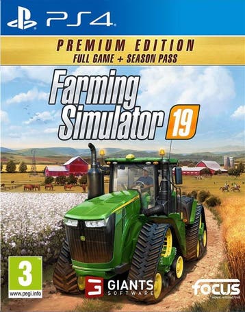 Farming Simulator 19 Premium Edition (PS4 Games), Games en Spelcomputers, Ophalen of Verzenden, Zo goed als nieuw