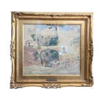 Carlo Brancaccio (1861-1920) - Scorcio di Napoli, Antiek en Kunst