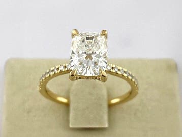 Zonder minimumprijs - Ring - 14 karaat Geel goud - 2.34ct., Nieuw