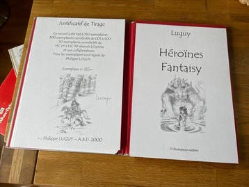 Luguy - Heroïnes Fantasy - 1 Portfolio - Beperkte oplage, Nieuw